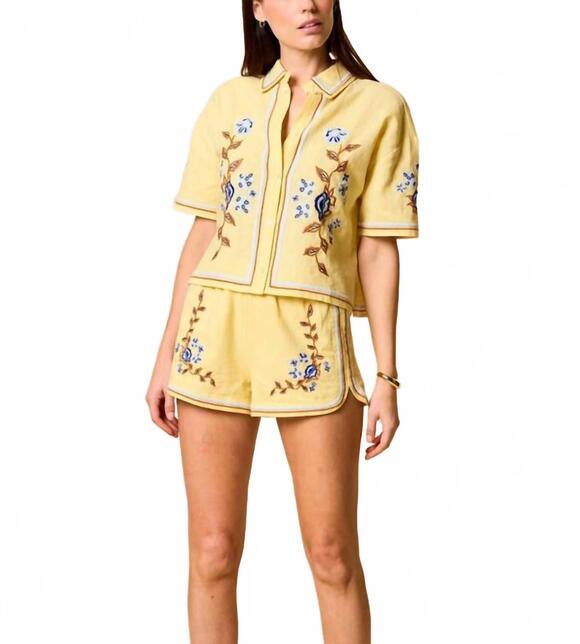 CLEOBELLA Tops - NEW CLEOBELLA wynona short sleeve top in impala